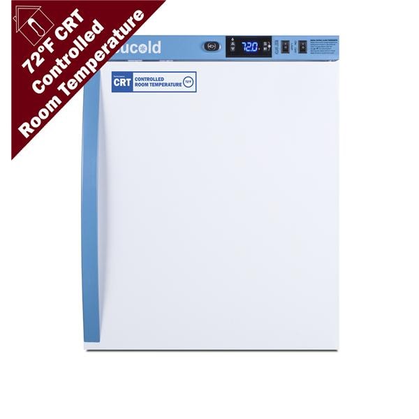 Felix Storch (Summit) Accucold Controlled Room Temperature Refrigerator 1 Cu Ft Sld Dr 68 to 77F Each - ARS1PV-CRT