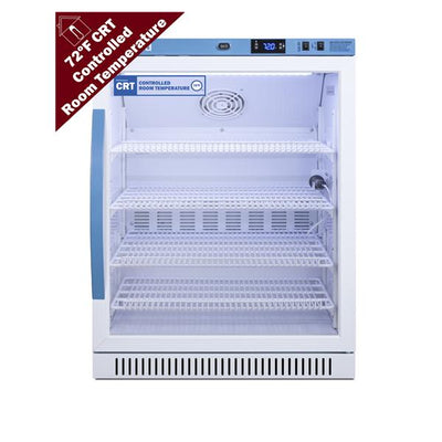 Felix Storch (Summit) Controlled Room Temperature Cabinet New 6.0 Cu Ft Glass Door 68 to 77F Each - ARG6PV-CRT