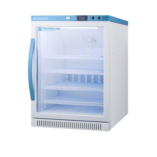 Felix Storch (Summit) Accucold Performance Series Vaccine Refrigerator 6.0 Cu Ft Glass Door 2 to 8C Each - ARG6PV456