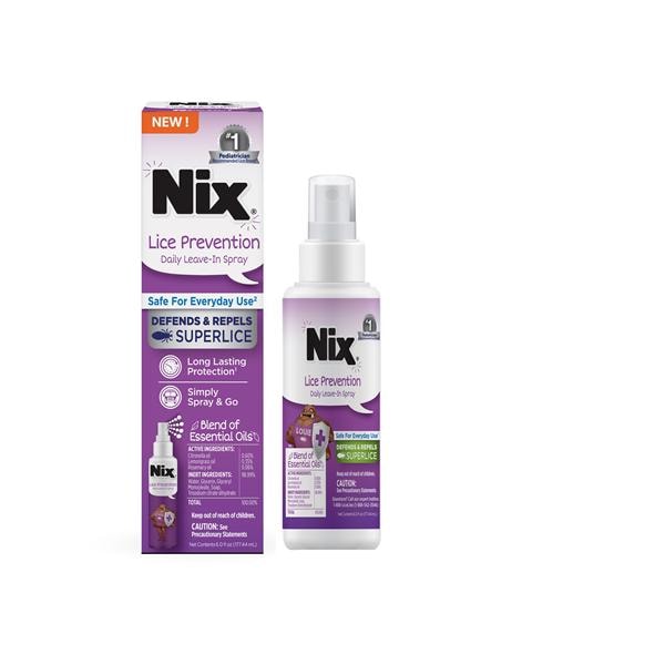 Medtech Products Nix Lice Prevention Spray Bottle 6oz/Bottle, 12 BT/CA - 10363736000476