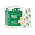 Medline Industries Inc -Curad Pressure Bandage Cellulose 1x2.75" Flesh Sterile 100/Box, 20 BX/CA NON85100