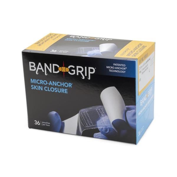 Bandgrip, Inc. BandGrip Wound Closure Device Closure System 5x5cm Clear 36/Bx - BG1000-F