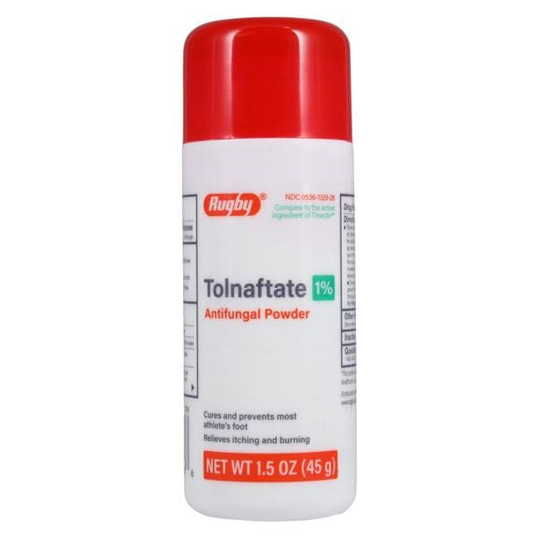Major-Rugby Pharmaceuticals Tolnaftate 1% Dusting Powder 1% 45gm Bottle 45gm/Bottle - 371081