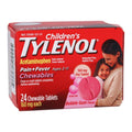 Johnson & Johnson Consumer Tylenol Children 2-11yr Pain Reliever/Fever Reducer Chewable Tablets 160mg Bubble Gum 3Bt/Package, 16 IP/CA - 300450519245