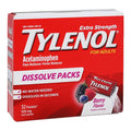 Johnson & Johnson Consumer Tylenol Extra Strength Adult Dissolveable Powder 500mg Berry Packets 32/Box, 48 BX/CA - 041532