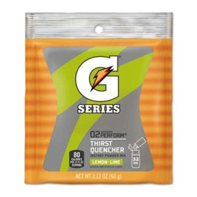 Quaker Oats Company Gatorade Electrolyte Drink Mix Lemon Lime 1qt Bag 6x24/Case - 03928
