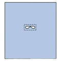 UltraGard/Medline Industries -Ultragard 24"x26" Non-Sterile Surgical Drape Fenestrated 55517