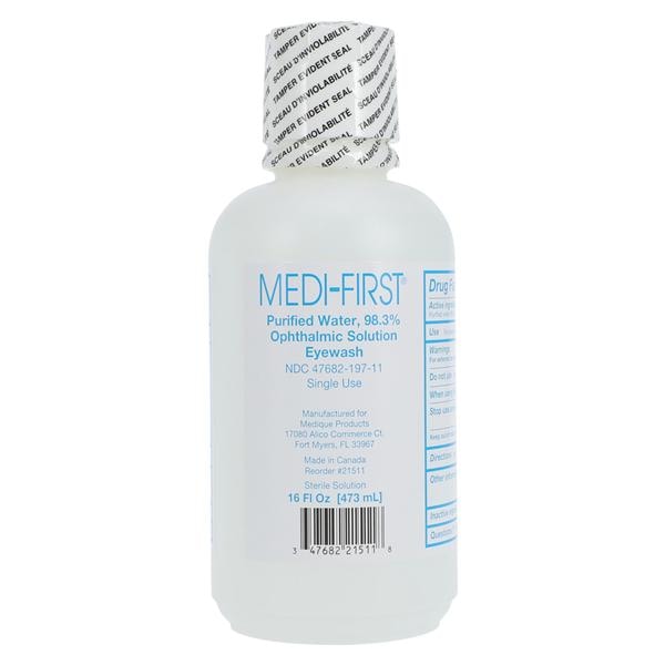 Medique Products Medi-First Wash Solution 98.3% 16oz/Bottle - 21511