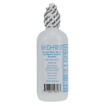 Medique Products Medi-First Eye/Skin Wash Solution 98.3% 4oz/Bottle - 19818