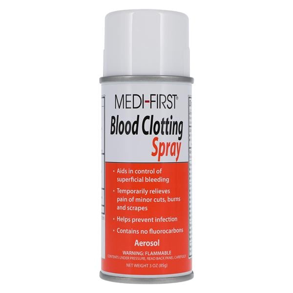Medique Products Medi-First Blood Clotter Spray 3oz/Bottle, 12 EA/CA - 22617