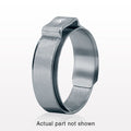 Oetiker 1-Ear Clamp with Insert, Degreased, 100/Bag - 0.437 inch Closed - 0.515 inch Open Range (11.1 mm - 13.1 mm) - 15400089