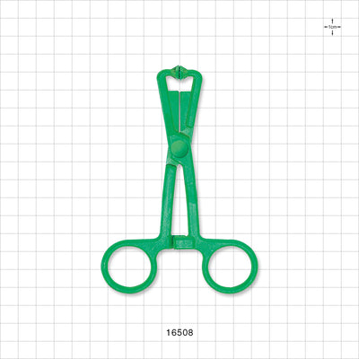 Single-Use Locking Forceps, Green - 5 inch (127 mm) - 16508