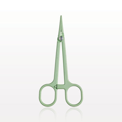 Single-Use Locking Forceps, Green - 5 inch (127 mm) - 16606