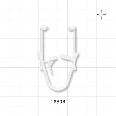 Towel Clamp, White -  - 16608