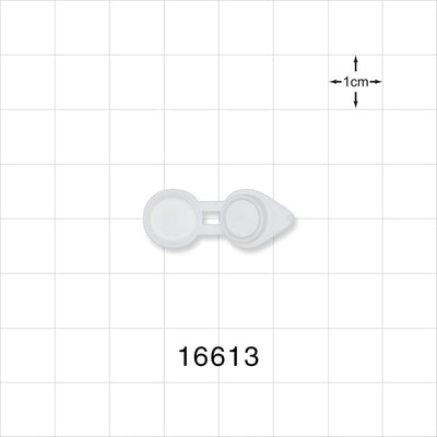 Hydrophobic Vent Filter - 0.247 inch Diameter (6.27 mm); 3 micron - 16613