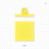 Large Wing Sponge - 3 1/2 inch x 3 1/2 inch x 1 inch - 17017