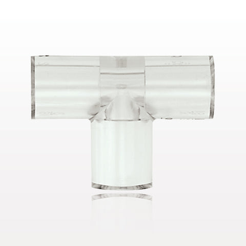 T Connector - 5/16 inch ID (0.312 inch, 7.92 mm); 3/16 inch Thru Hole (0.188 inch, 4.76 mm) - 17533