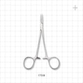 Single-Use Halstead Mosquito Forceps, Satin Finish - 5 inch (127 mm) - 17539