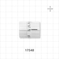 Flow Regulator - Flow Rate 5-250 ml/h; Fits 0.118 inch ID x 0.161 inch OD Tubing (3 mm x 4.1 mm) - 17548