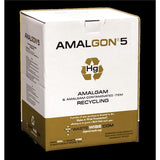 WCM, Inc -Amalgon Sharps Mailer System 5gal White 10.5x8.5x15" Cardboard For Amalgon 1 Non-Sterile 1/Box AGN5-MSB