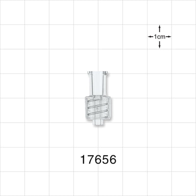 Female Luer Lock, Male Luer Lock, Clear -  - 17656