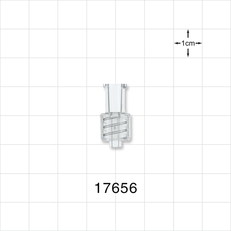 Female Luer Lock, Male Luer Lock, Clear -  - 17656