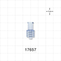 Female Luer Lock, Male Luer Lock, Clear -  - 17657