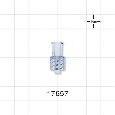 Female Luer Lock, Male Luer Lock, Clear -  - 17657
