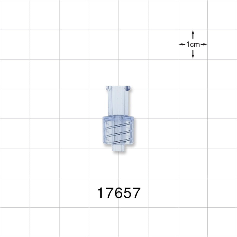 Female Luer Lock, Male Luer Lock, Clear -  - 17657
