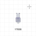 Female Luer Lock, Male Luer Lock, Clear -  - 17658