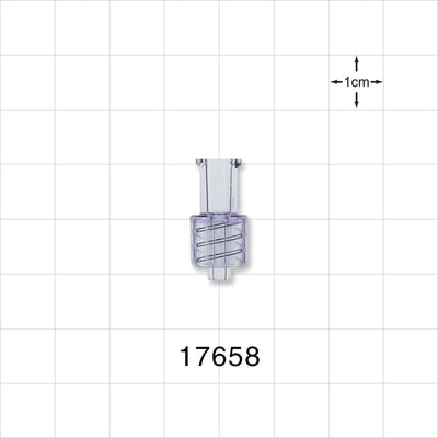 Female Luer Lock, Male Luer Lock, Clear -  - 17658
