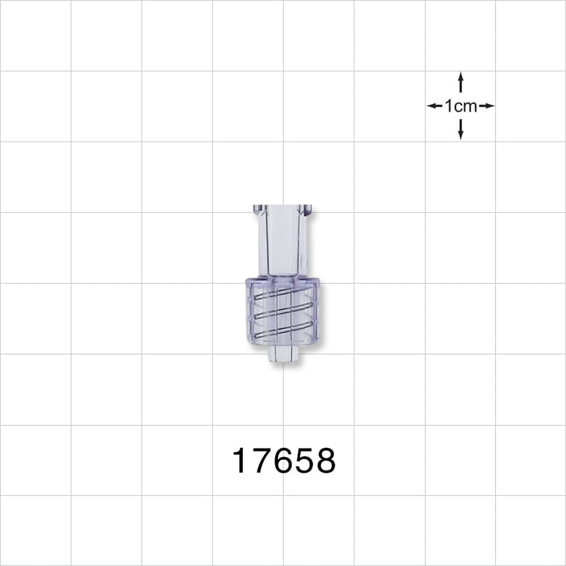 Female Luer Lock, Male Luer Lock, Clear -  - 17658