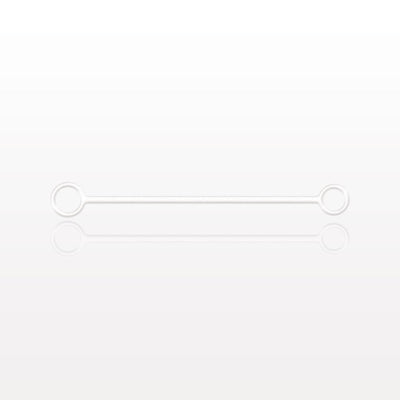Strap for Cap, White - 0.225 inch x 0.205 inch ID Application Loops (5.71 mm x 5.2 mm) - 17676