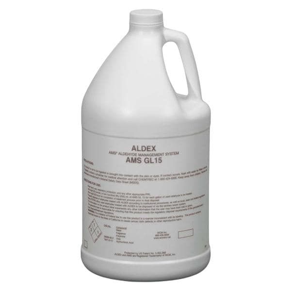 WCM, Inc -Aldex Aldehyde Disposable System 1gal Liquid For Neutralizing 4/Case AMSGL15