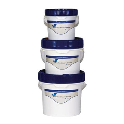 Solmetex -Amalgam Bucket 14qt Plastic Each PWS-AB-3.5