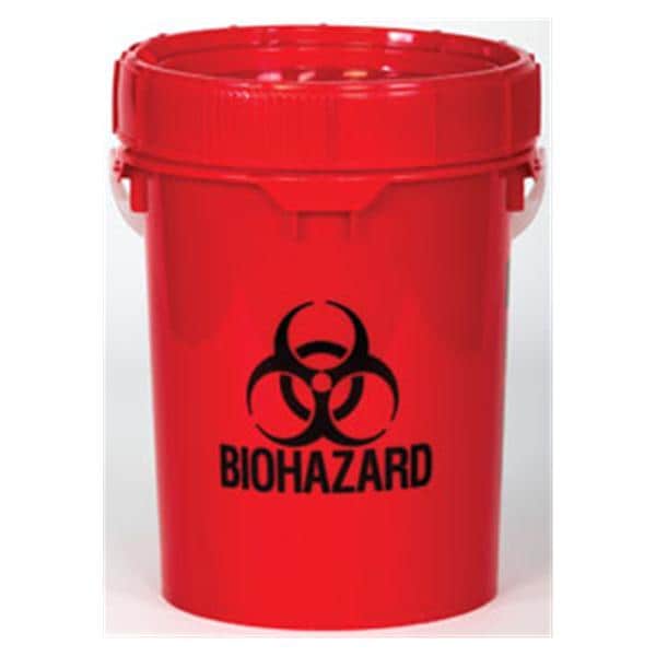 Solmetex -Mailer System Waste Disposal Sharps Red Each PWS-BH-5