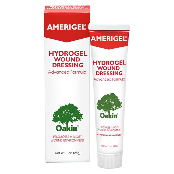 Amerx Health Care Corp Amerigel Meadowsweet/Okn/PE Glcl 400/Znc Ace Hydrogel Dressing NS Tb 1oz Wht, 12 EA/CA - A2001
