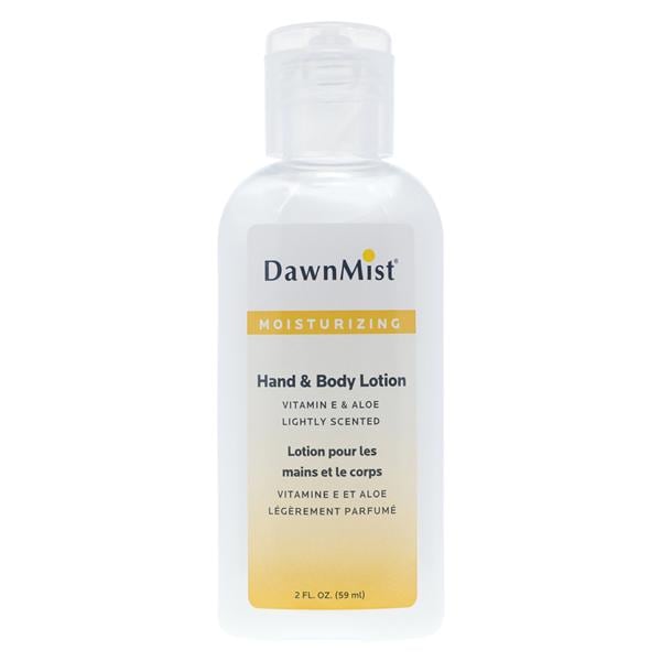 Dukal LLC DawnMist Lotion Aloe 2oz Cocoa Butter Non-Greasy Hand/Body 144/Case - HL02