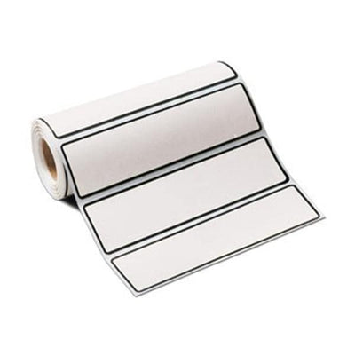 Carstens, Inc Label Wide-track Blank White 200/RL 200/RL - 1645-01