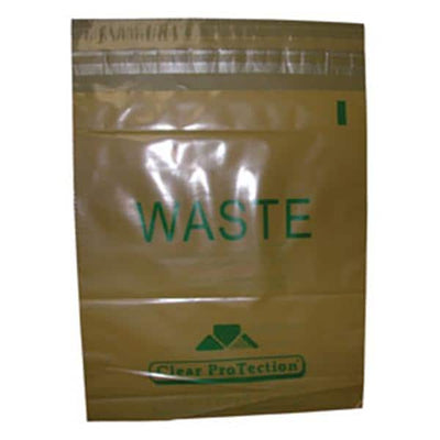 Plasdent (Perio Support Div) Bag Trash Plastic 9x10" Translucent Beige Adherent 200/Box - PS880