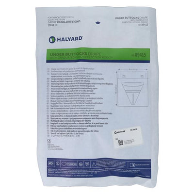 O & M Halyard -40x44" Sterile Surgical Drape Non-Fenestrated 89415