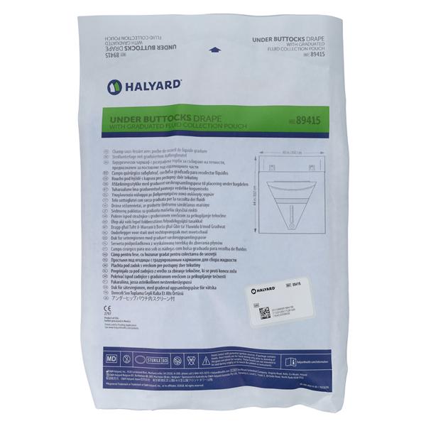 O & M Halyard -40x44" Sterile Surgical Drape Non-Fenestrated 89415