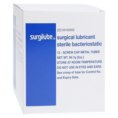 HR Pharmaceuticals Inc Surgilube Lubricating Jelly 2oz Screw-Top 12/Box, 12 BX/CA - 281020502