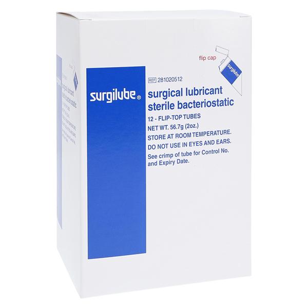 HR Pharmaceuticals Inc Surgilube Lubricating Jelly 2oz Flip Top Tube 12/Box, 12 BX/CA - 281020512