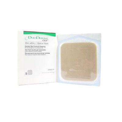 Convatec US DuoDerm CGF Hdrcld Wound Dressing Dressing 4x5 Strl Rctngl Adhs Adhr Flsh Abs LF  - 187973