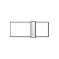 B. Braun Medical Inc. -Intermittent Injection Cap Needleless 0.16mL 7/8" DEHP Free Male Luer Lock Non-DEHP Not Made With Natural Rubber Latex Yellow Disposable 1000/Case 654237