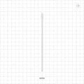 Small Round Tip Swab With White Handle, - 6 inch (152.4 mm) - 19701