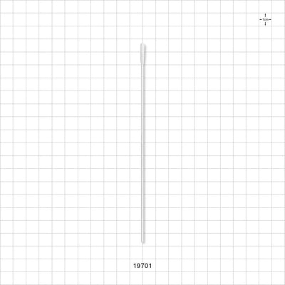 Small Round Tip Swab With White Handle, - 6 inch (152.4 mm) - 19701