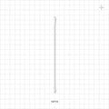 Swab, Dual Ended Round Tip, White Handle - 6 inch (152 mm) - 19710