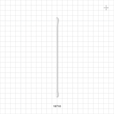 Swab, Dual Ended Round Tip, White Handle - 6 inch (152 mm) - 19710